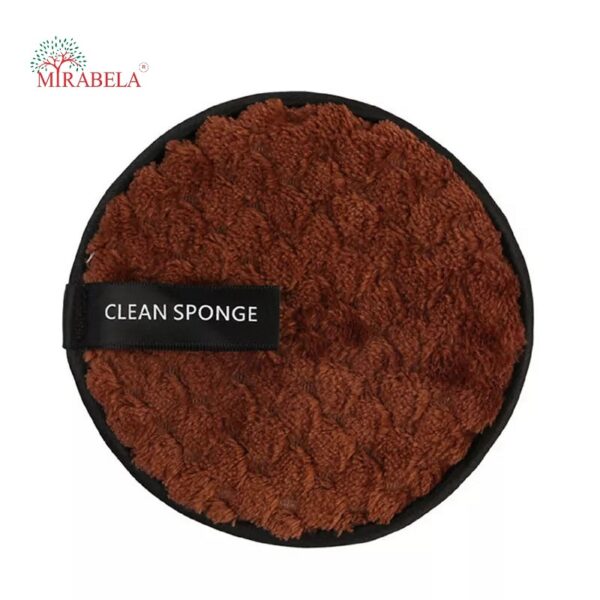 Mirabela Reusable Makeup Remover Pad in brown color available online in India