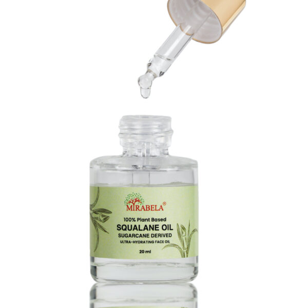 Colour and texture of Mirabela Sugarcane Squalane Oil in India